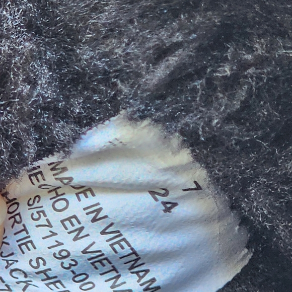 Old Navy Cozy Lined Faux Fur Winter Boots Ankle Booties Black Womens Size 7 - Picture 9 of 11